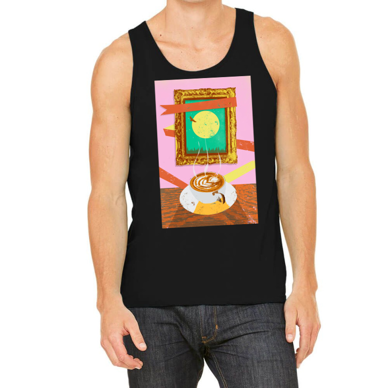 Trending Moon Coffee Tank Top | Artistshot