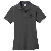 Electrons Are Negative Ladies Polo Shirt | Artistshot