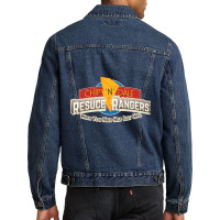 Trending Power Rescue Rangers Men Denim Jacket | Artistshot