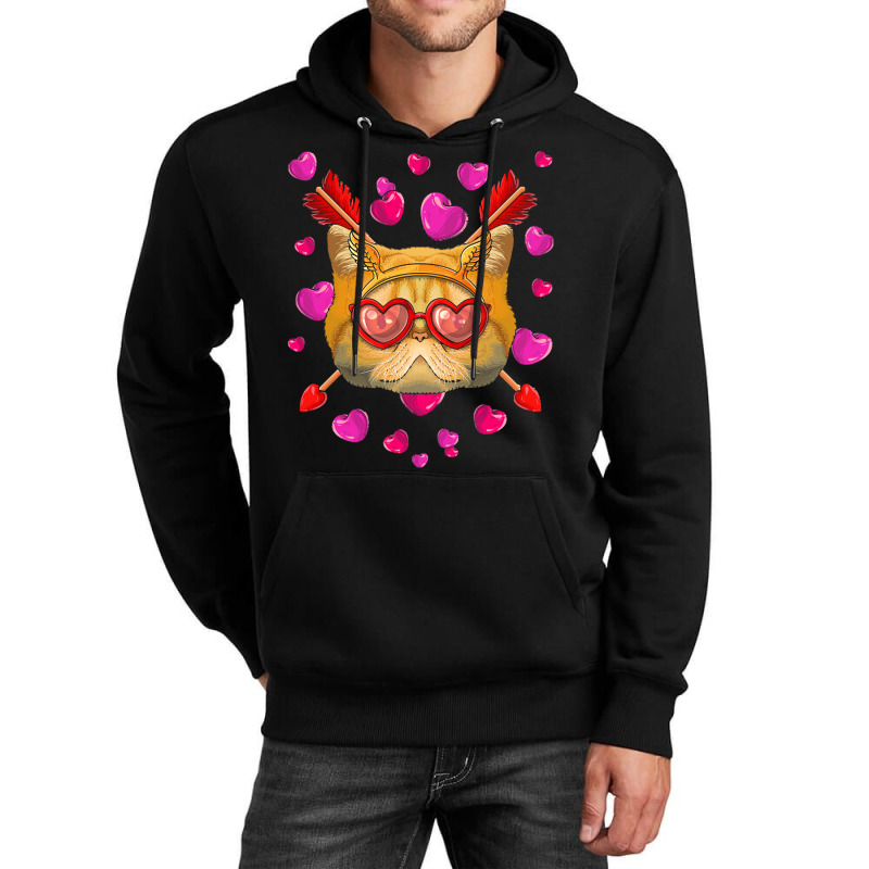 Exotic Shorthair Valentines Day T  Shirt Exotic Shorthair Valentines D Unisex Hoodie by ubecker300 | Artistshot