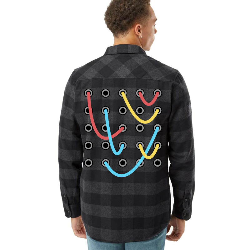 Analog Modular Synthesizer Flannel Shirt | Artistshot