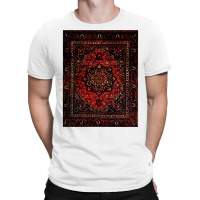 Persian Carpet Look In Rose T-shirt | Artistshot