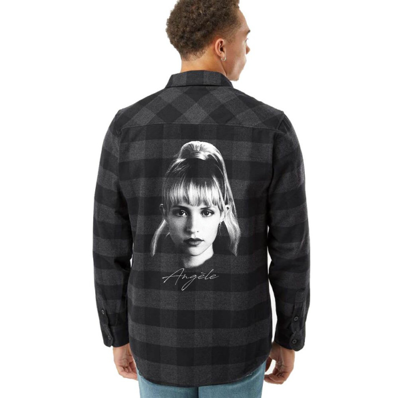 Angèle   Portrait Flannel Shirt | Artistshot