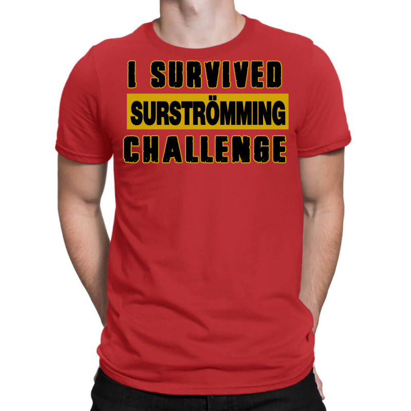 I Survived  Surströmming Challenge Fish Gift T-shirt | Artistshot