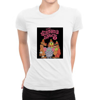 Distressed Vintage Style Banana Splits Ladies Fitted T-shirt | Artistshot