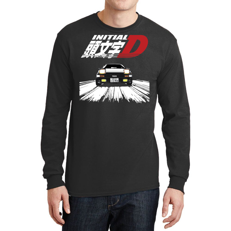 Initial D    Ae86 Chase Long Sleeve Shirts | Artistshot