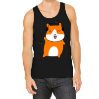 Dancing Headphones Guinea Pig Tank Top | Artistshot