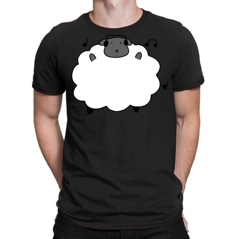 Dancing Headphones Sheep T-Shirt by ilham12 | Artistshot