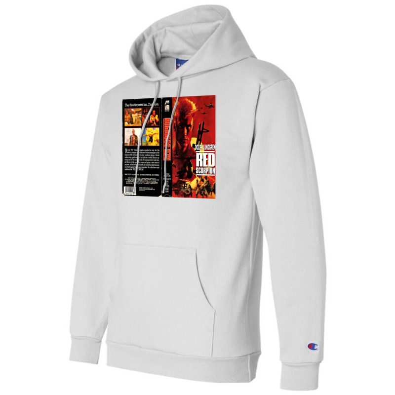 Red Scorpion Vhs Champion Hoodie by sinayxhuljaa | Artistshot