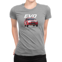 99 Wrc Champion Tommi Mäkinen Evo Ladies Fitted T-shirt | Artistshot