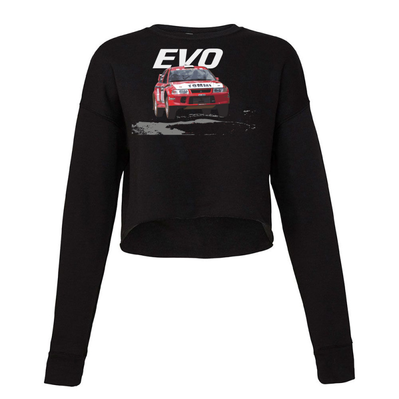 99 Wrc Champion Tommi Mäkinen Evo Cropped Sweater by vivienorumaay | Artistshot