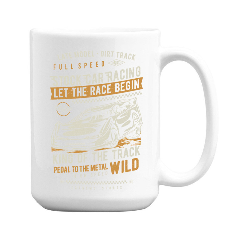 Dirt Track Racing Late Model Wild 15 Oz Coffee Mug | Artistshot