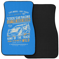 Dirt Track Racing Late Model Wild Front Car Mat | Artistshot