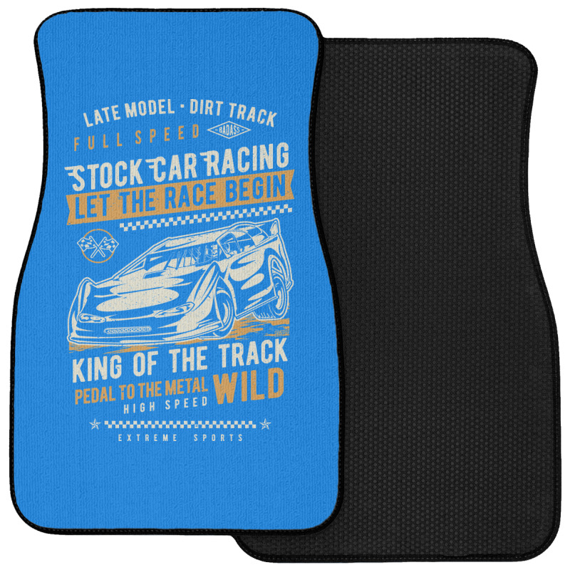 Dirt Track Racing Late Model Wild Front Car Mat | Artistshot