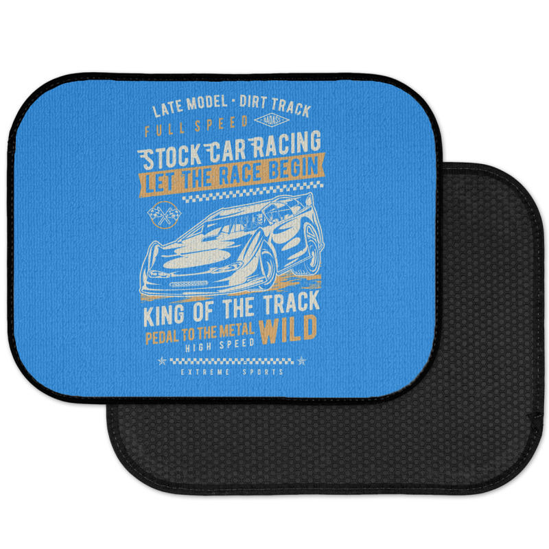 Dirt Track Racing Late Model Wild Rear Car Mat | Artistshot