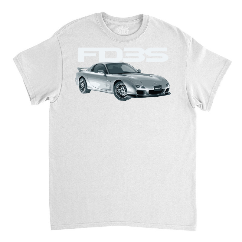 Fd3s Rx 7 Turbo Spirit R Titanium Gray Classic T-shirt | Artistshot