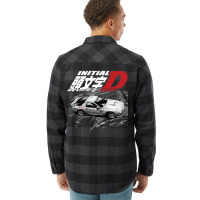 Initial D Fc Rx7 Drifting   Ryosuke Takahashi Redsuns Flannel Shirt | Artistshot