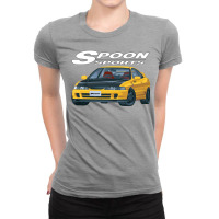 Integra Phoenix Yellow Type R Dc2 Ladies Fitted T-shirt | Artistshot