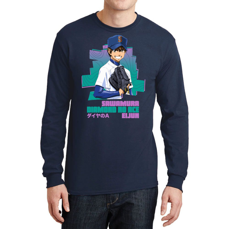 Sawamura Eijun   Diamond No Ace Long Sleeve Shirts by sinayxhuljaa | Artistshot