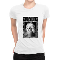 Divine  80s Retro Fan Artwork   Divine Ladies Fitted T-shirt | Artistshot