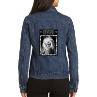 Divine  80s Retro Fan Artwork   Divine Ladies Denim Jacket | Artistshot