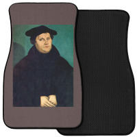 Martin Luther   The Protestant Reformation   Picture Restored Front Car Mat | Artistshot