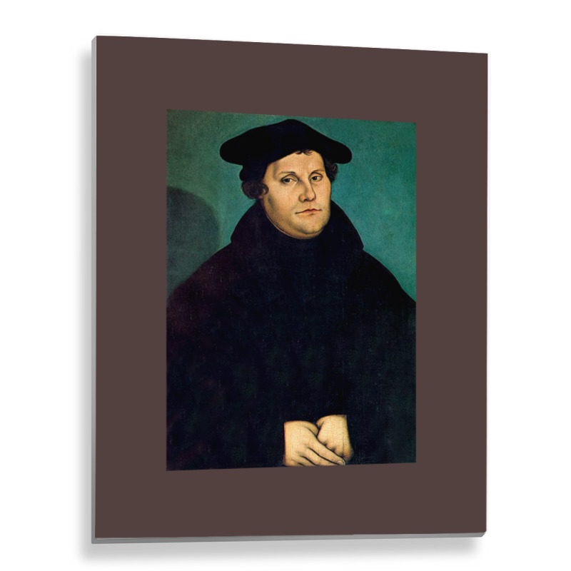 Martin Luther   The Protestant Reformation   Picture Restored Metal Print Vertical | Artistshot