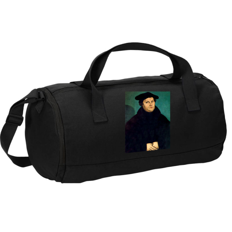 Martin Luther   The Protestant Reformation   Picture Restored Duffel Bag | Artistshot