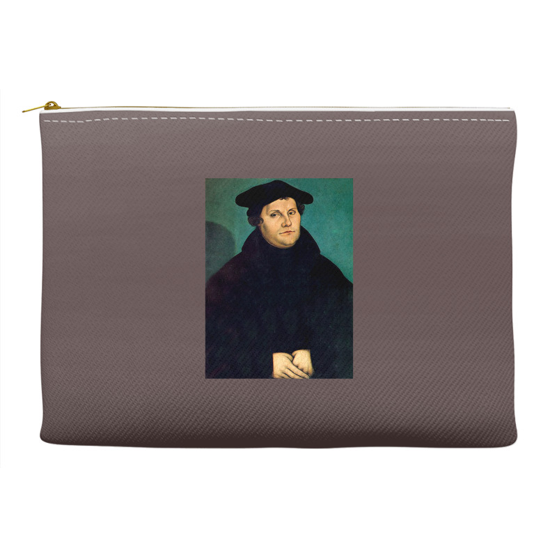 Martin Luther   The Protestant Reformation   Picture Restored Accessory Pouches | Artistshot