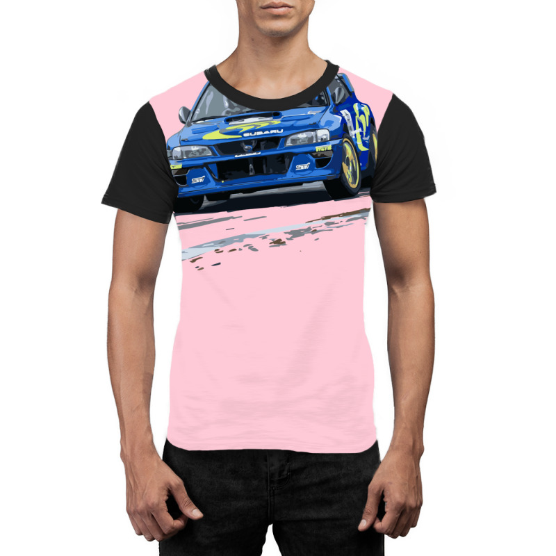 Jdm Colin Mcrae World Rally Blue Champion Wrc Gc8 22b Car 555 Power Sl Graphic T-shirt | Artistshot