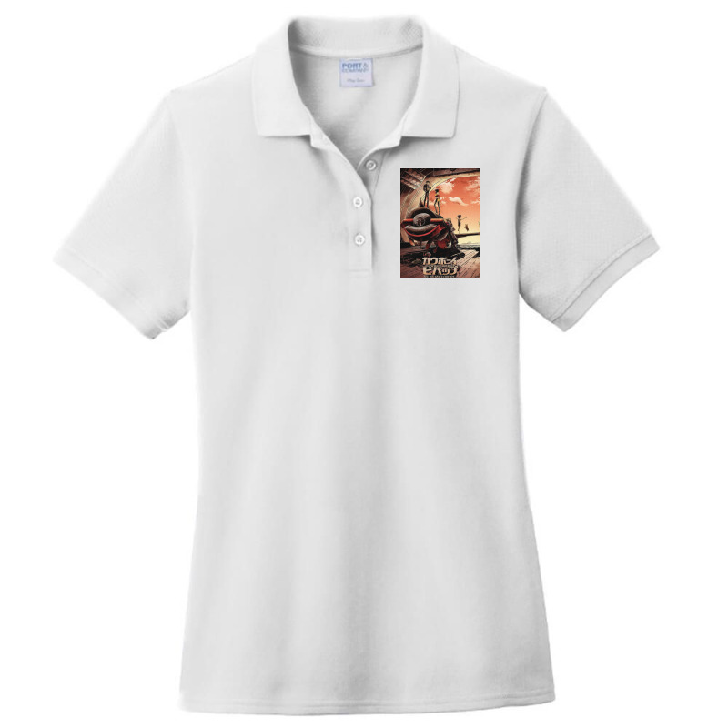 Cowwboy Bebob Ladies Polo Shirt by constancelapointe | Artistshot