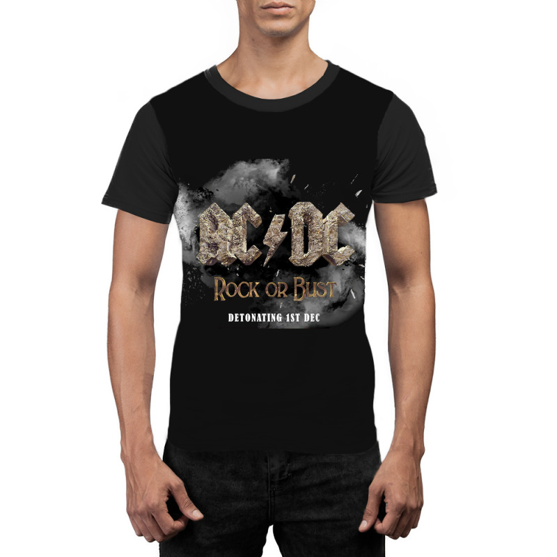 Angus Young Brian Johnson Graphic T-shirt | Artistshot