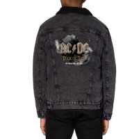 Angus Young Brian Johnson Unisex Sherpa-lined Denim Jacket | Artistshot