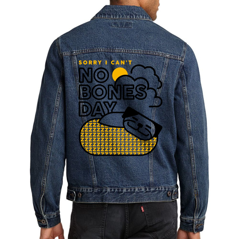 No Bones Day Men Denim Jacket | Artistshot