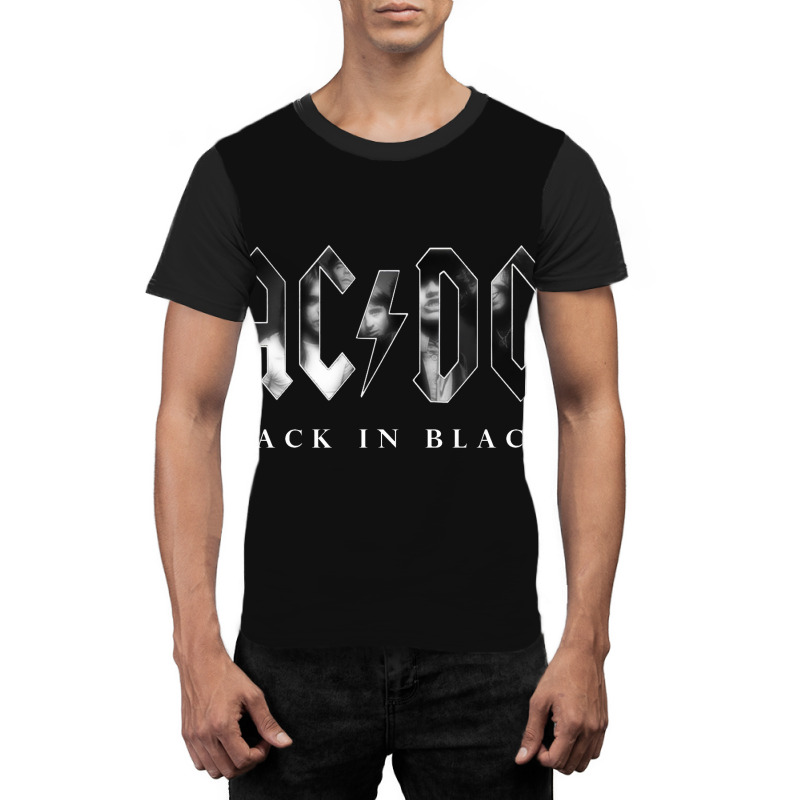 Angus Young Brian Johnson Graphic T-shirt | Artistshot