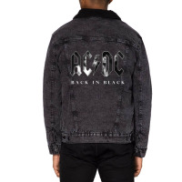 Angus Young Brian Johnson Unisex Sherpa-lined Denim Jacket | Artistshot