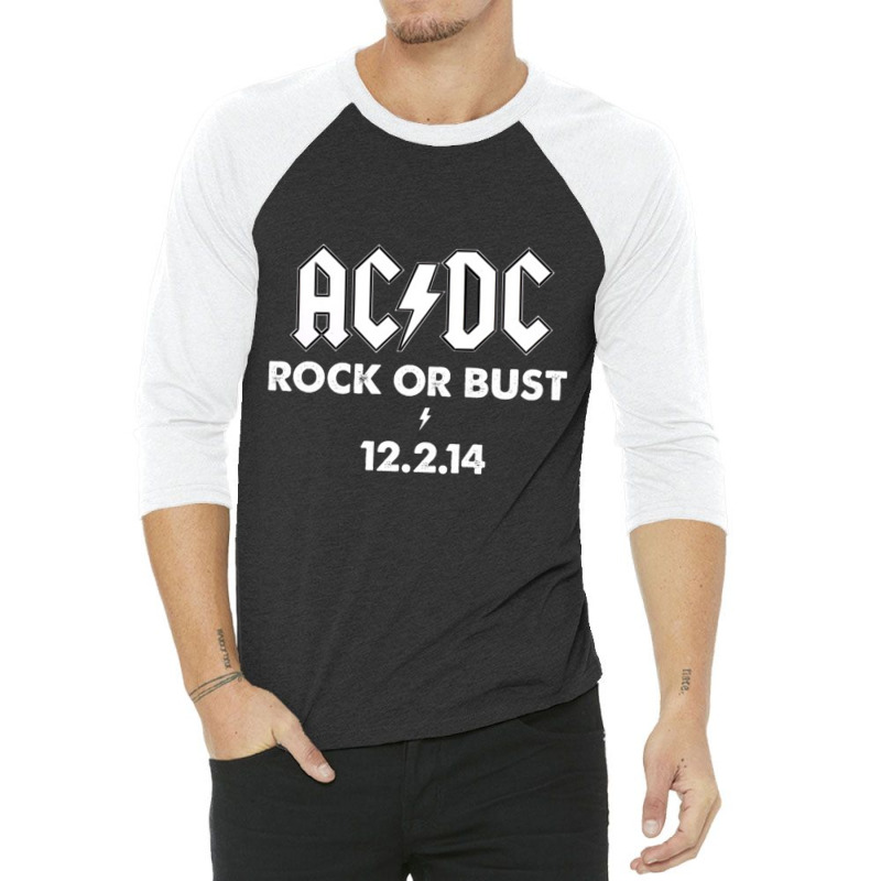 Angus Young Brian Johnson 3/4 Sleeve Shirt | Artistshot