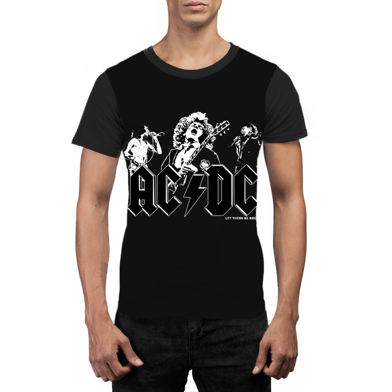 Angus Young Brian Johnson Graphic T-shirt | Artistshot