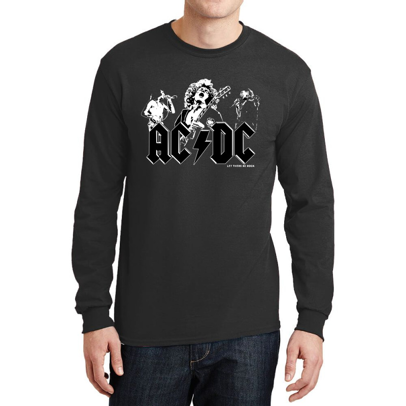 Angus Young Brian Johnson Long Sleeve Shirts | Artistshot