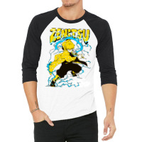 Thunder Boy Zeni Demon Killer 3/4 Sleeve Shirt | Artistshot