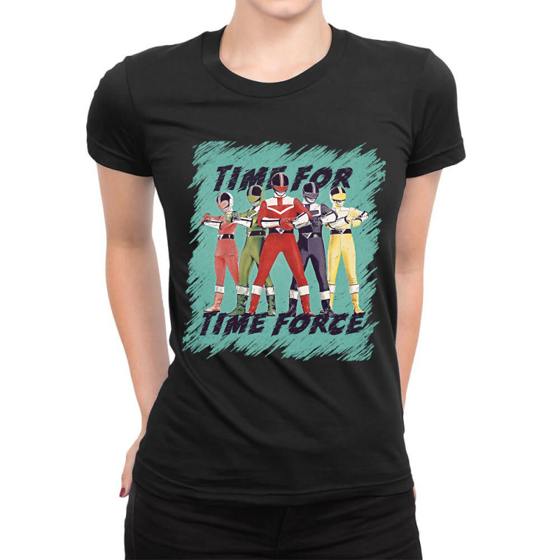 Hot Trend Time For Time Force Ladies Fitted T-Shirt by quanghuydinh1 | Artistshot