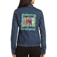 Hot Trend Time For Time Force Ladies Denim Jacket | Artistshot