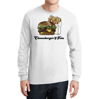 Cheeseburger & Fries Long Sleeve Shirts | Artistshot