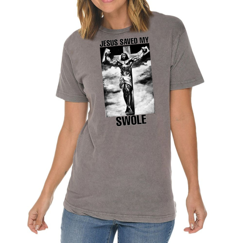 Jesus Saves Vintage T-Shirt by kebabbmkhabar | Artistshot