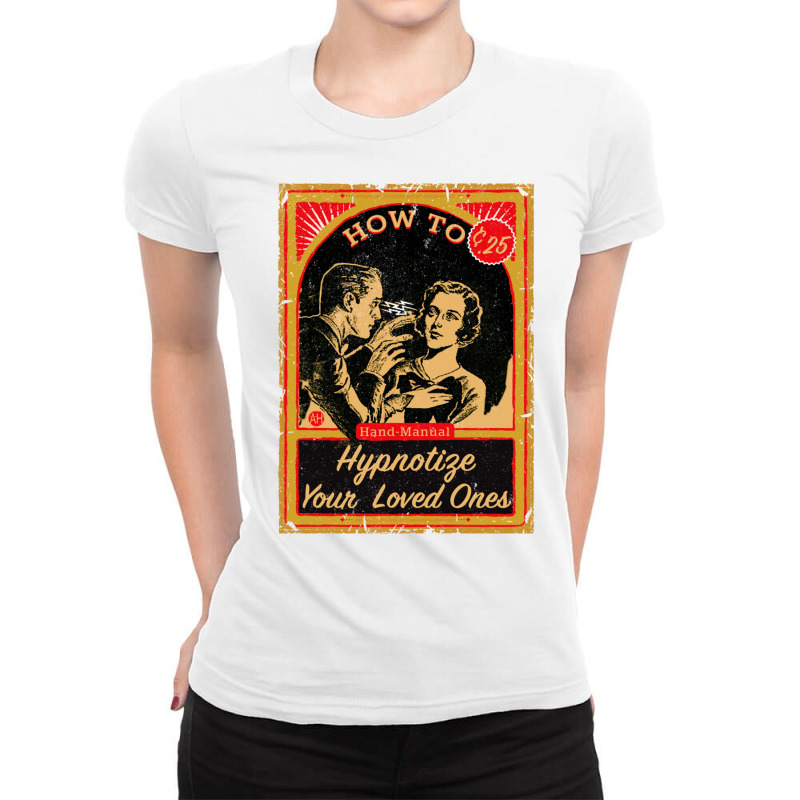 How To Hypnotize Your Loved Ones Hand Manual Ladies Fitted T-Shirt by laichuwiecha | Artistshot