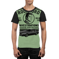 Jim Rockford Private Investigator Graphic T-shirt | Artistshot