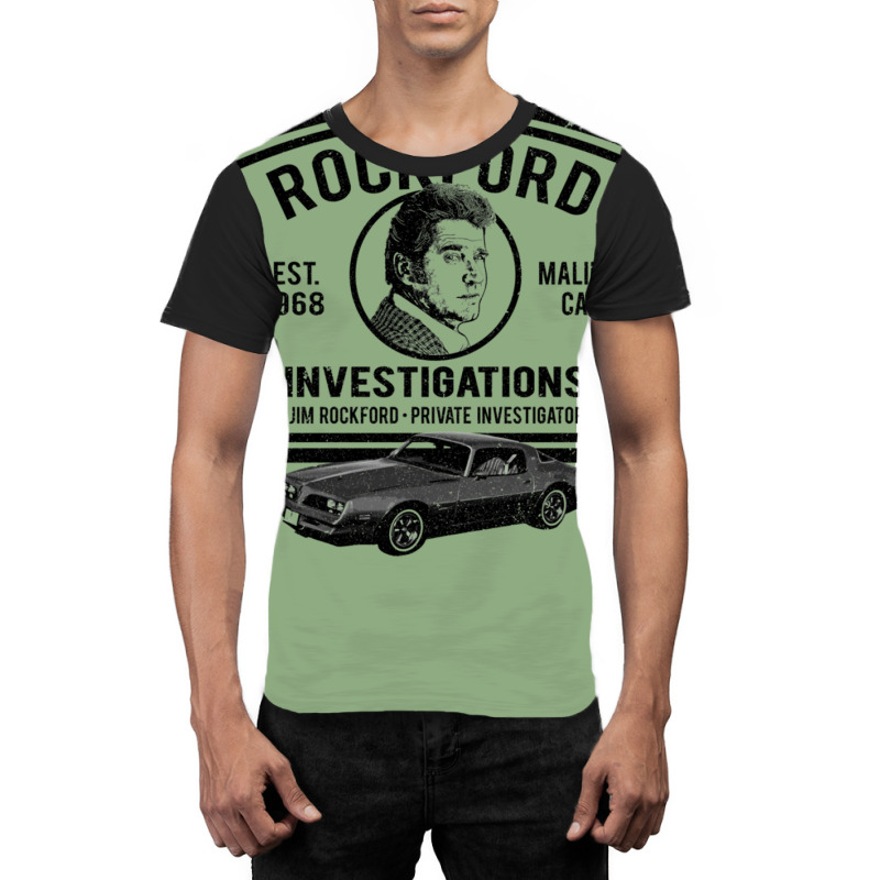 Jim Rockford Private Investigator Graphic T-shirt by kebabbmkhabar | Artistshot