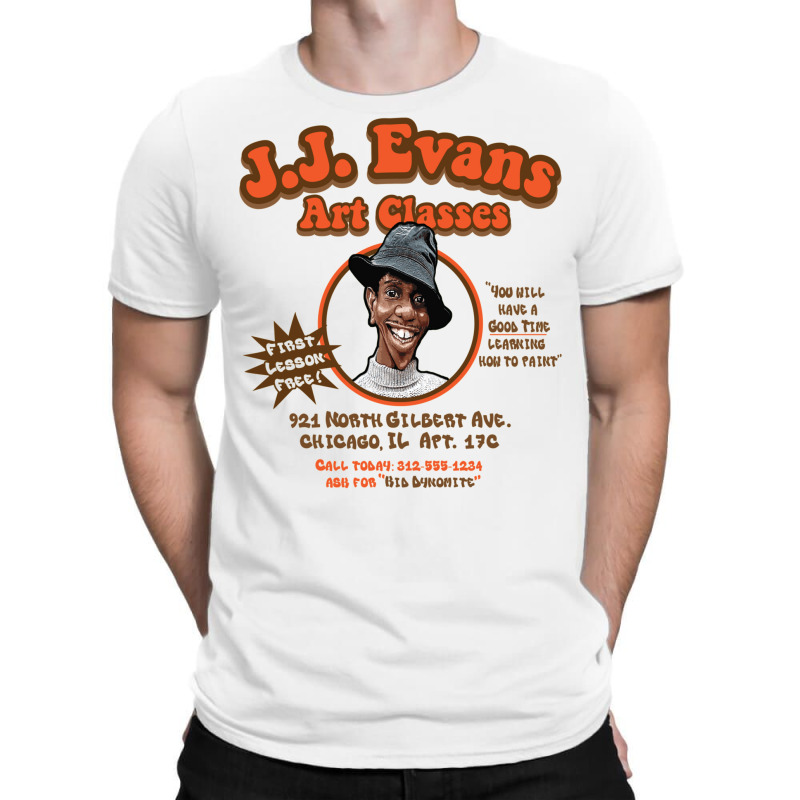 Jj Evans Art Classes T-Shirt by kebabbmkhabar | Artistshot