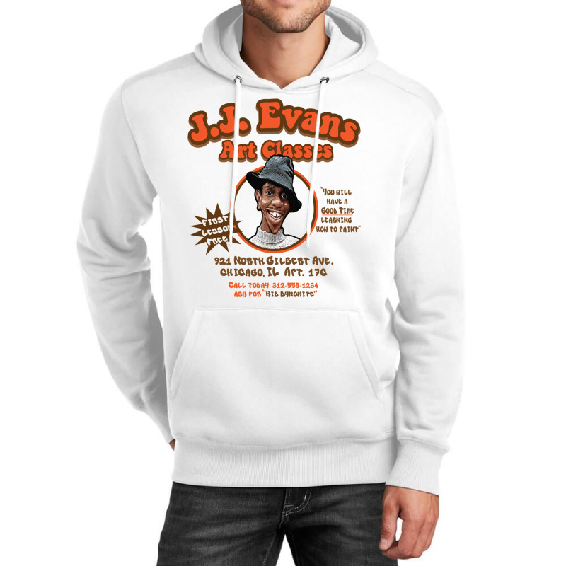 Jj Evans Art Classes Unisex Hoodie by kebabbmkhabar | Artistshot