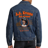 Jj Evans Art Classes Men Denim Jacket | Artistshot